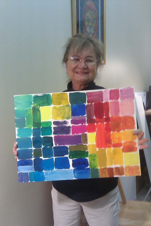 color mixing class